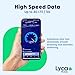 Lycamobile USA Blank SIM Card - 1 Pack, High Speed 4G LTE/5G Data, Choose Your Minutes & Plan to Enjoy Unlimited Talk & Text to 100+ Countries, Fast Activation, Triple Cut 3 in 1, No Contract Needed