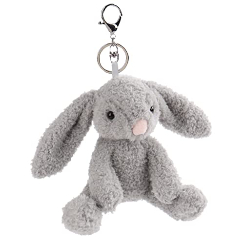 Apricot Lamb Cute Toys Plush Gray Bunny Rabbit Stuffed Animal Soft Keychain for Kids Bag, Purse, Backpack, Handbag (6 Inches) by Apricot Lamb - Used condition - Image 4