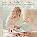 Cali's Books Spanish Book for Toddlers 1-3 - Musical Books for Kids, Interactive Baby Sound Book, Educational Song Learning Toys, Bilingual Music Toy for Babies, Libros para ninos en Espanol
