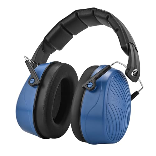ZOHAN 019 Noise Cancelling Headphones for Adult - NRR 28dB Hearing Protection Ear Muffs for Working, Shooting, Mowing, Autism, Construction by ZOHAN - Used condition - US$15.19