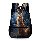 mochila animales para niños 🌛 Tamaño: tamaño del producto: 32cm/12.6(L) x 15cm/5.9in(W) x 43cm/16.2in(H)inches(H), por favor, compruebe cuidadosamente si el tamaño de la mochila cumple con sus requisitos antes de comprar.