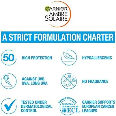 Garnier Ambre Solaire Anti-Dryness, Protection Cream SPF50+, Super UV, 50ml