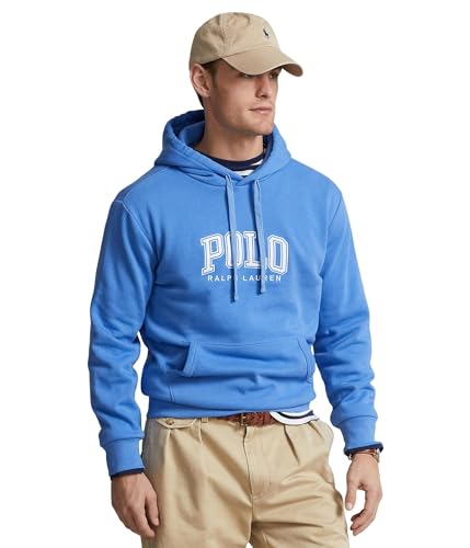 Amazon.com: POLO RALPH LAUREN Mens Logo Fleece Hoodie Blue Large