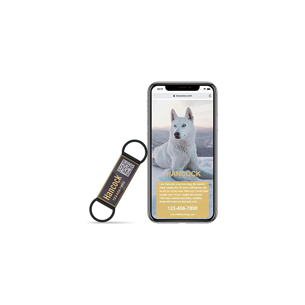 Noiseless Slide On Dog Tag Buy Online