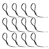 LRXIYODE 12 Correas de Muñeca para Bastón Ajustables, Anticaídas, 48 Cm, Multifuncionales para Senderismo, Esquí y Movilidad Diaria, Accesorios Resistentes para Bastones y Muletas