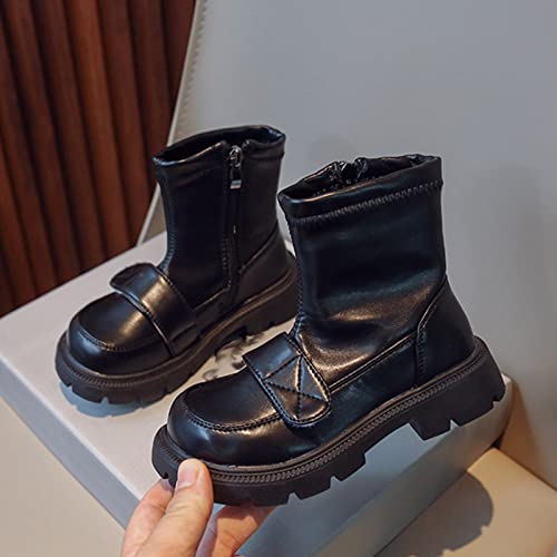 Fashionable Winter Children Boots Boys And Girls Ankle Boots Thick Sole Non Slip Plush Warm Comfortable Toddler4