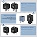 Ywdiml Car 9038 Relay Bypass Switch, 6PCS Vehicle Relay Tester Diagnostic Scan Tool, Plug and Play Automotive OEM# 9036 9037 Replacement, Universal for SUV Automobile Truck