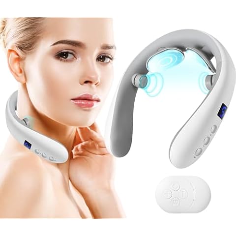 PDTXCLS Neck Massager for Pain Relief Deep Tissue,Electric Portable Neck Massager with Heat for Women Men-101 Cover