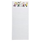 Graphique Magnetic Notepad - Peanuts Gang Grocery and Shopping List - Fun Decorative To-Do List - Perfect House Warming Gifts - 100 Tear off Sheets (4' x 9.25' x .5')