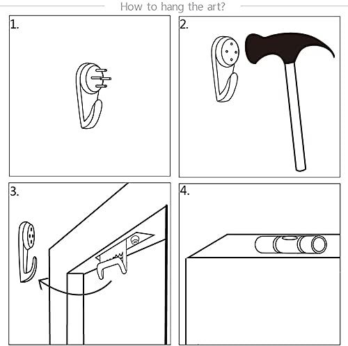 Canvbay 3 Pieces Abstract Red Flower Canvas Wall Art Still Life Canvas Painting Prints Flower On Black And White Vases Picture For Bathroom Hallway Decor Stretched 12X12Inchx3Pcs #TOP7