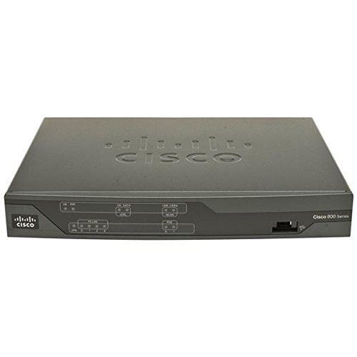 Cisco 887VA Collegamento ethernet LAN ADSL2+ Nero router cablato