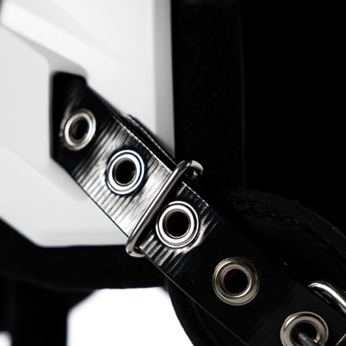 Battle Sports Defender Football Shoulder Pads – The Lightest, Most Protective in Its Class – Aerospace Grade Materials, Ventilated Design, Removable Sternum Plate, Foam Neck Roll