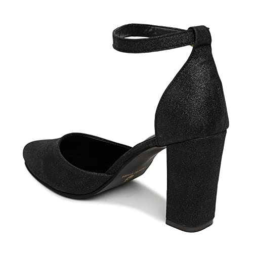 Image of Marc Loire Women's Glittery & Shimmery Stiletto Heel Pump Shoes for Party & Occasions