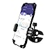 Produktbild Hopene Fahrrad-Handyhalterung, Universal-Handyhalterung für Fahrrad, Motorrad, passend für iPhone 11 Pro Max iPhone X XR XS Max 8 7 Plus Galaxy S20 S10 Plus Note 10 9 8