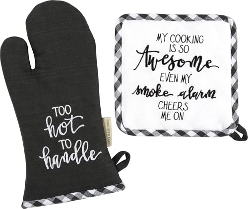 Primitives by Kathy Kitchen Potholder Set - My Cooking is So Awesome