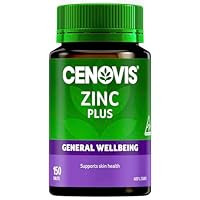 Cenovis Zinc Plus Tablets 150 - High-Strength Vitamin B Formula B-Group Vitamins Support Healthy Immune System Function - Reduces Free Radical Formation in the Body