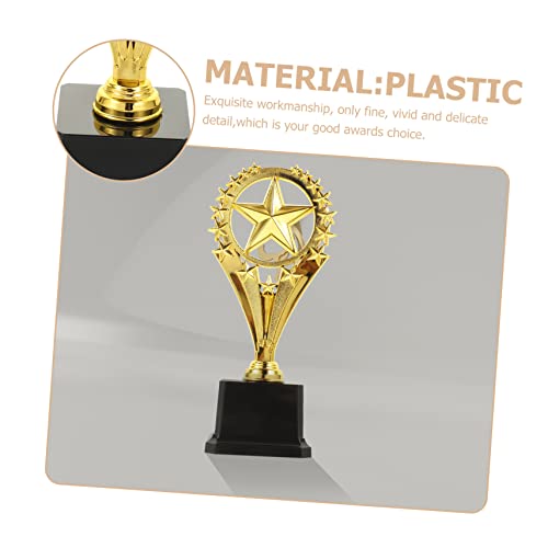 Sosoport 2 Pçs Jogo Troféu Miniture Decoração Brinquedo Para Crianças Mini Brinquedos Prêmio Troféu