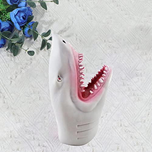 TOYANDONA Fantoche de Mão Tubarão Animal Fantoches de Mão Peixe Fantoche de Mão Tubarão Fantoche de