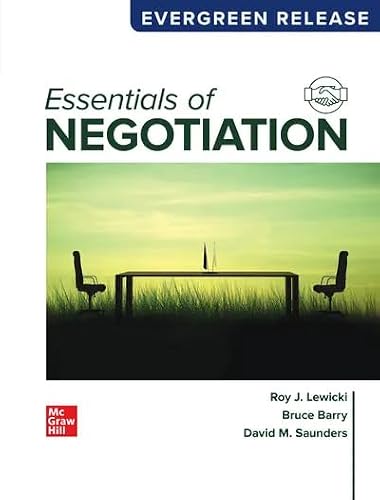 Loose Leaf for Essentials of Negotiation: 2024 Release