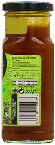 Sharwood’s Green Label Mango Chutney Classic 360g
