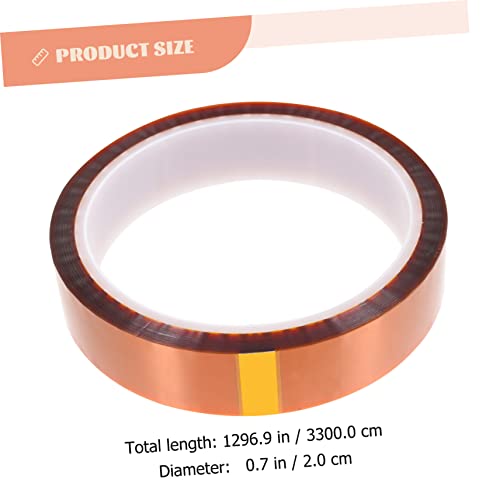 Ruban Adhésif Électrique Polyamide Résistant Haute Température Isolation OUNONA - 3