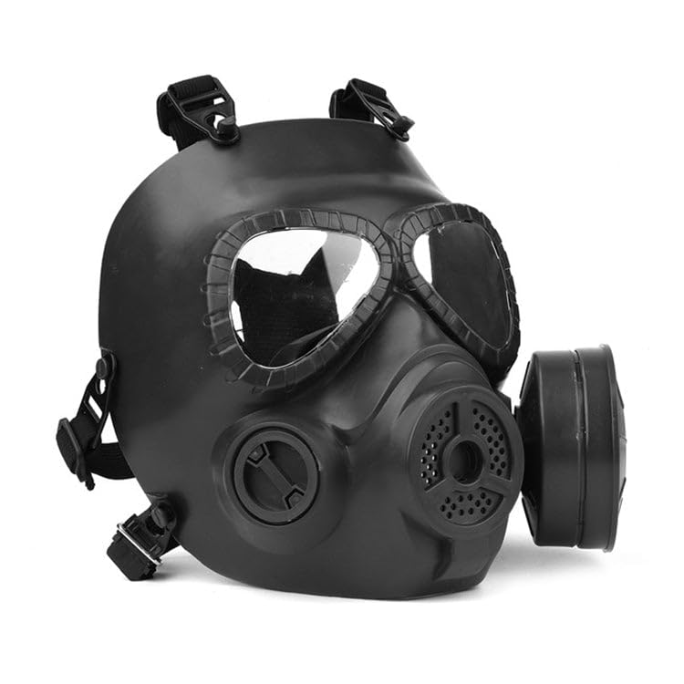 elbme ELBME® M04 Gas Mask Use For Tactical Competition Dummy Gas Mask Wargame Cosplay Mask_Black-picture-40