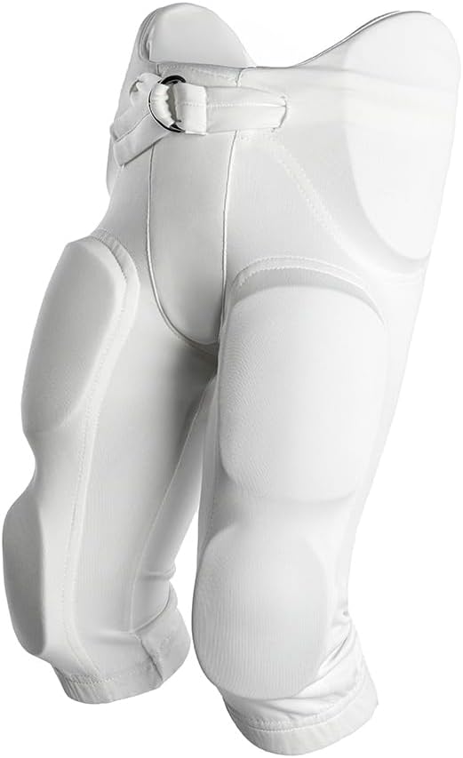 Boys' Football Pant Safety Integrated Youth Football Practice Pant with Built-in 7 Pads