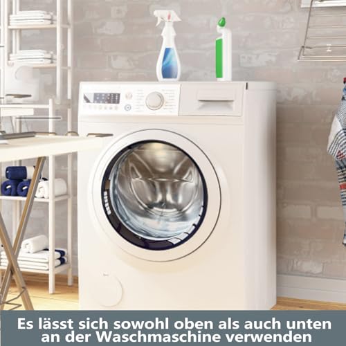 LANZLC Kühlschrankmatte, 60x60cm Silikon Kühlschrankmatten mit Erhöhtem Rand, Bodenmatte Kühlschrank Tropfschale Wiederverwendbare Bodenschutz Gefriermatte für Kühlschrank Waschmaschine Weinschrank