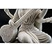Top Collection Saraswati Statue - Hindu Goddess of Knowledge, Music & Art Sculpture in White Marble Finish- 5.75-Inch Figurine