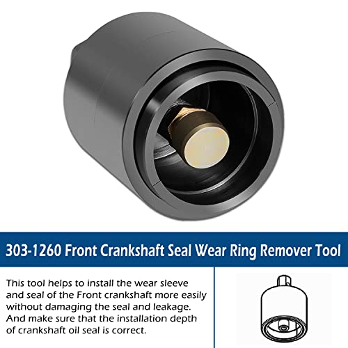 303-1260 Ztse4705 Crankshaft Front Seal Remover And Wear Sleeve Ring Tool Fit For Ford 6.4L Powerstroke Diesel Engine Super Duty F-250 F-350 F-450 F-550 365-Maxxforce7 2008-2010 #TOP4