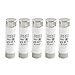 Aexit 5 Pcs Fuses RO16 500V 63A 14 x 51mm Cylindrical Fuse Links Fuse Links