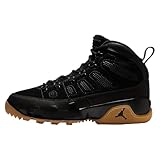 nike air jordan 9 retro low bred  Nike Air Jordan 9 Retro Boot NRG, Zapatillas de Deporte Hombre, Negro (Black/Black/Gum Light Brown 025), 47 EU
