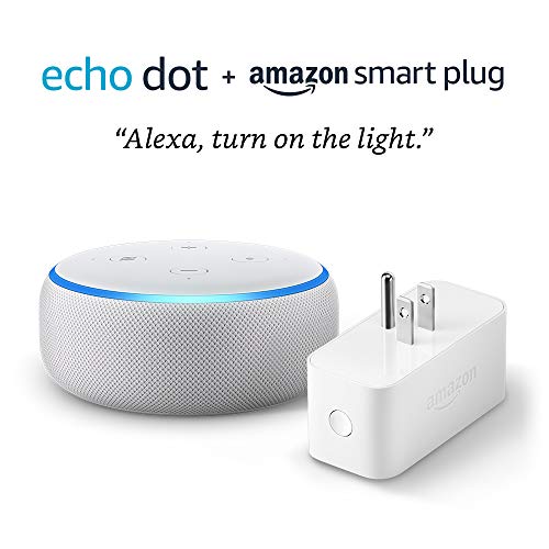 3rd Gen Echo Dot Bundled w/ Amazon Smart Plug $34.99 (53% OFF Deal ...
