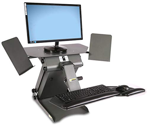 HealthPostures TaskMate Executive Adjustable Electric Standing Desk