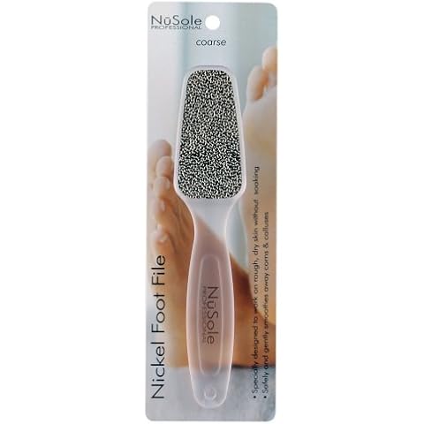 NuSole Nickel Callus Foot File Coarse Cover