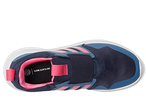 adidas Tênis de corrida infantil Activeride 2.0, Azul marinho/pulso magenta/azul alterado (slip-on),