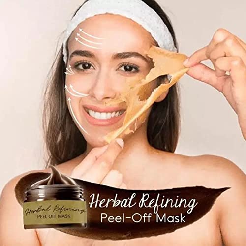 Wuwuhen Pro-Herbal Refining Peel-Off Facial Mask, Herbal Refining Peel Off Mask, Pro Herbal Refining Peel Off Facial Mask, Pro Herbal Refining Mask (2Pcs) #TOP3