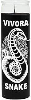 INDIO Snake Black Candle - Silkscreen 1 Color 7 Day