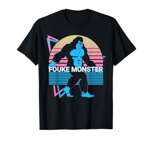 Fouke Monstruo Cryptid Cryptozoology Retro Camiseta