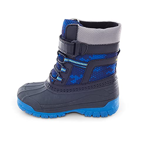 Stride Rite Girls Made2Play Frost Trek Snow Boot, Navy Multi, 12 Little Kid #TOP2