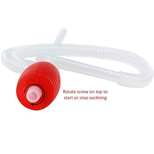 Ocamo Hand Manual Gas Oil Water Liquid Transfer Pump Siphon Hose For Car Motorcyle Truck Car Liquid Pump #TOP2