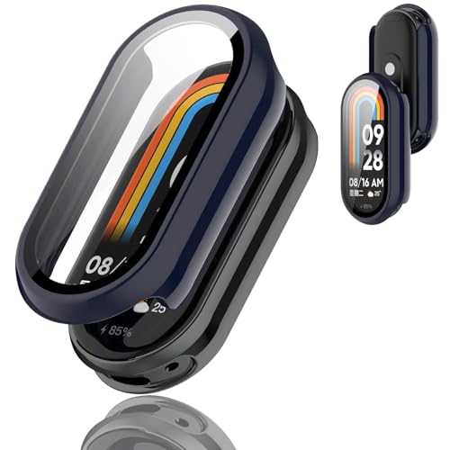 �y�t���J�o�[�ی�zBOOLINN For xiaomi smart band 10 �P�[�X �Ή� xiaomi smart band 10 �����^ PC+�K���X�f�� �����ߗ� ���ϋv �h�o�E�h�� �ϏՌ� �[�d�̗��֐��i���Ǎς݁j�ی�P�[�X���O�����ƂȂ�����