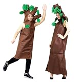 Qianly Adults Tree Costume Birthday Decorative Cosplay Stage Performance Halloween Cosplay Fancy Dress up