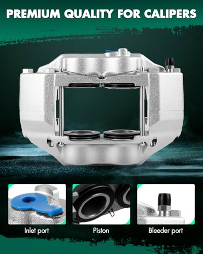 Image of SCITOO - Front Disc Brake Calipers Assembly w /o Bracket For Toyota