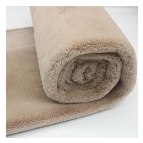 Image of Rabbit Fur Area Rug 6x8 Ft | Super Soft Plush Carpet with Anti-Slip Backing | Washable Luxury Rug for Bedroom, Living Room & Home Decor