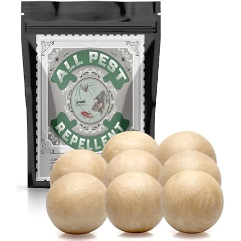 SCFKAOF Pest Repellent, Rodent Repellent for Indoor/Outdoor, Mouse Repellent, Peppermint Repel Mice/Rat/Pest/Roach/Spider/Ant from Nesting in Car/RV/Garage/Shed/House, Safe for Kids and Pets - 8P Cover