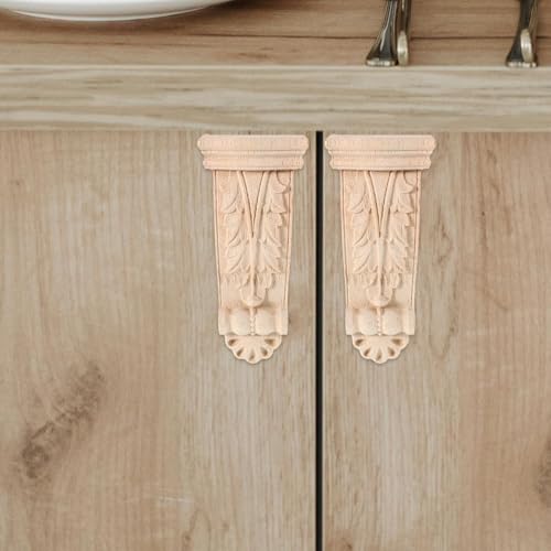 Apliques de madera tallada para decorar salones elegantes 5