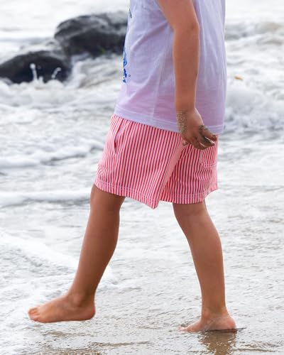 Image of maamgic Boys Swim Trunks with Compression Liner Toddler Stretch Swim Shorts