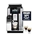 De’Longhi PrimaDonna Soul - Perfetto Machine à Café Automatique avec LatteCrema Mousseur à Lait Automatique, 18 Boissons en une Seule Touche, Écran Full-Touch, Argent et Noir (ECAM612.55.SB)