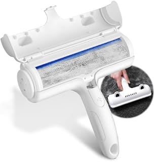 ACE2ACE Brosse Anti Poils Animaux pour Chat Chien, Roulea…